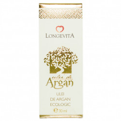 Ulei argan presat la rece eco 30ml longevita