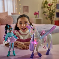 UNICORN ACADEMY SET MAGIA PIETRELOR PRETIOASE PAPUSA LAYLA SI UNICORNUL GLACIER - Img 4
