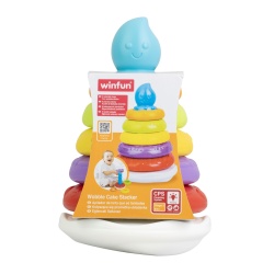 WINFUN TURN CU CERCURI COLORATE IN FORMA DE TORT