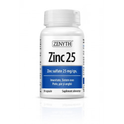 ZINC 25MG 30CPS