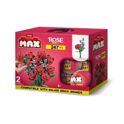 Zuru Max - Set de constructie, Colectie de trandafiri - Img 2
