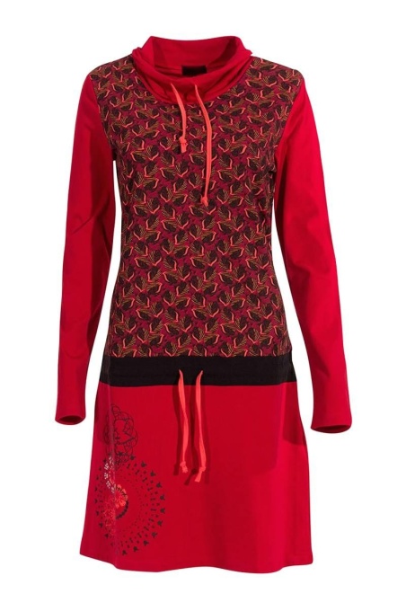 Rochie tricotata bumbac print Gabon