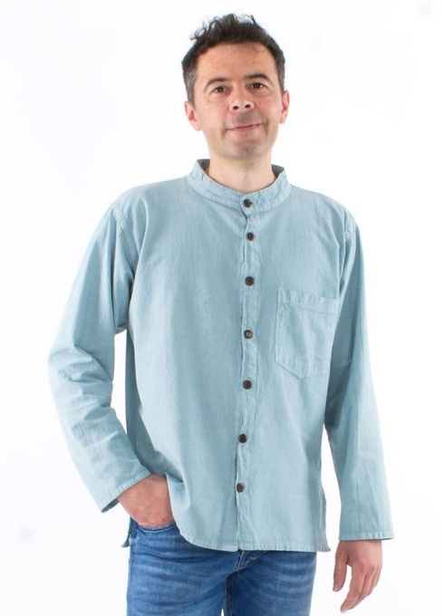 Camasa unisex bumbac guler tunica