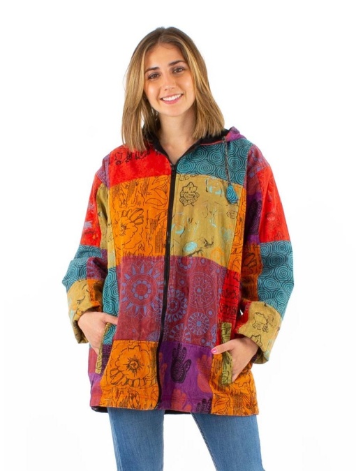 Jacheta baba-cool patchwork