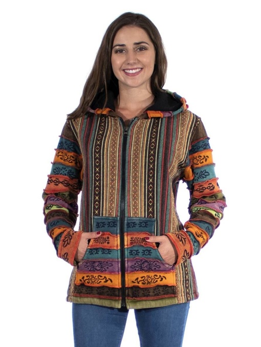 Jacheta etnica multicolora