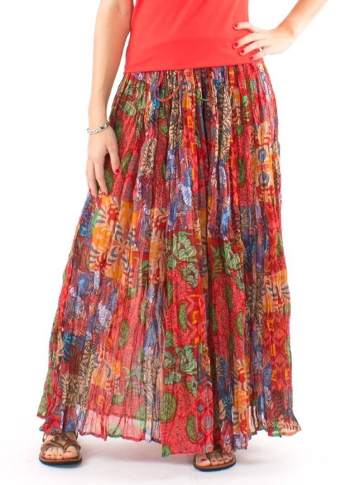 Fusta baba cool african patchwork