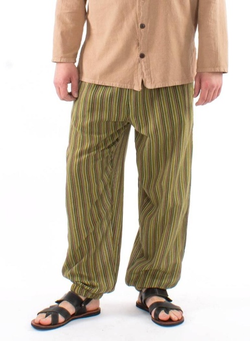 Pantaloni unisex bbc in dungi