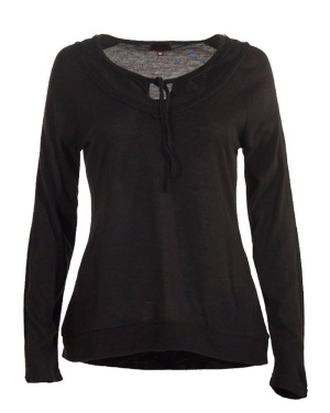 Bluza neagra tricot toamna - Img 1