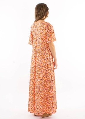 Rochie Boema evazata print Dore - Img 2