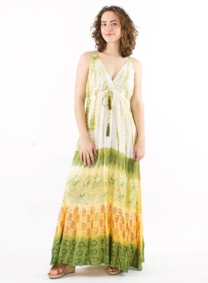 Rochie Hippie Olive Model Maori - Img 2
