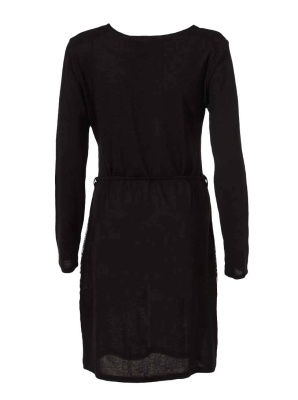 Rochie stil wrap cu print vintage - Img 3
