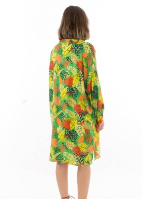 Rochie tunica cu imprimeu amazon - Img 3