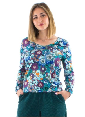 Bluza din tricot cu imprimeu pop - Img 2