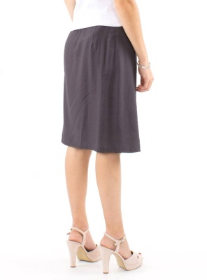 Fusta midi croi wrap - Img 2