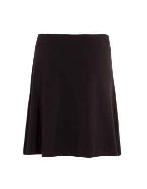 Fusta neagra bumbac print floral - Img 4