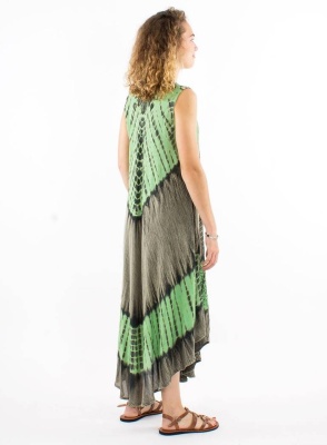 Rochie lunga de vara Baba Cool nuanta menta - Img 2