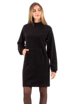 Rochie neagra tricot stil pulover - Img 1