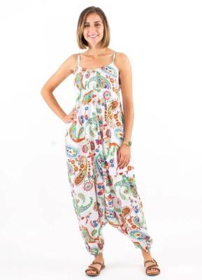 Salopeta boho-chic print floral - Img 1