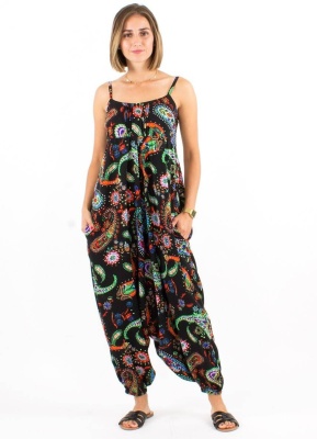 Salopeta neagra boho-chic - Img 3