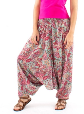 Salvari 3 in 1 print floral rose menta - Img 1