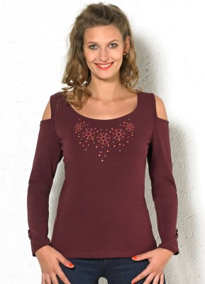 Bluza chococlat bbc cu print etnic - Img 1