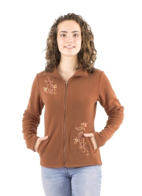 Jacheta Boho Chic nuanta choco - Img 1