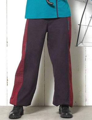 Pantaloni bumbac cu mici mandale - Img 1