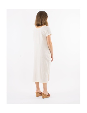 Rochie bumbac nuanță Naturel - Img 3