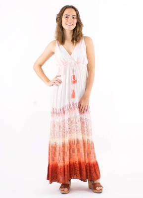 Rochie Hippie Somon de vara Model Maori - Img 2