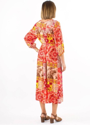 Rochie patchwork croi lejer - Img 3