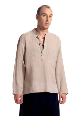 Camasa kurta unisex bumbac nature - Img 1