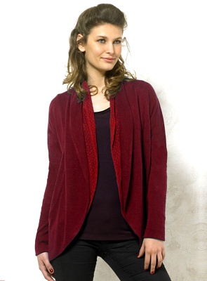 Cardigan boho-chic din tricot