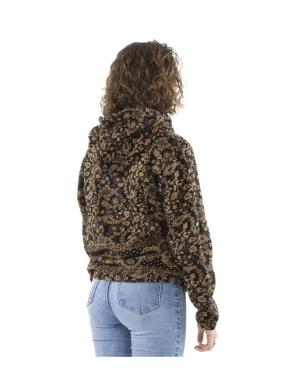Geaca neagra Jacquart Print Cashmere - Img 2