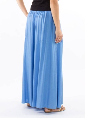 Pantaloni Blue Sky talie elastica - Img 2