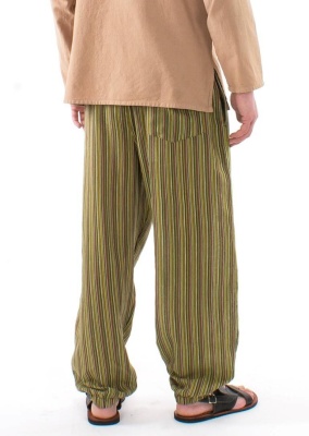 Pantaloni unisex bbc in dungi - Img 2