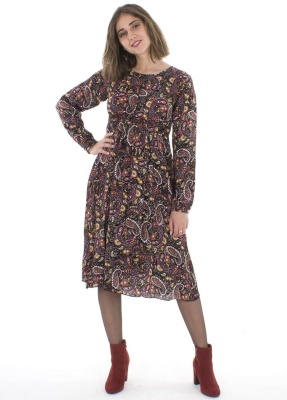 Rochie boho-chic print Gaya - Img 1
