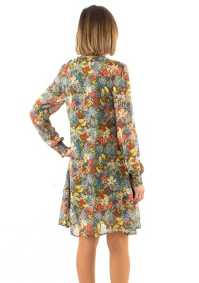 Rochie etnic-chic cu pieptar brodat - Img 2