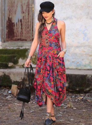 Rochie Print Gypsy Boho Chic - Img 1