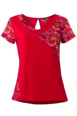 Tricou rosu bumbac baba cool - Img 1