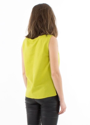 Bluza nuanta lime fara maneci - Img 3
