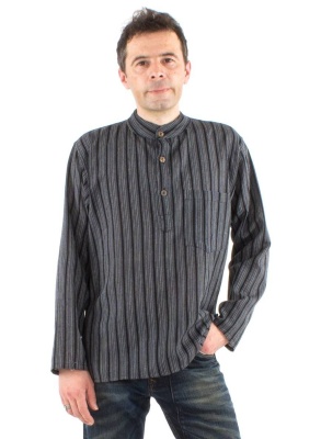 Camasa unisex bbc dungi Nepal - Img 1