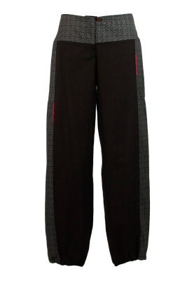 Pantaloni bumbac cu efect bufant - Img 1