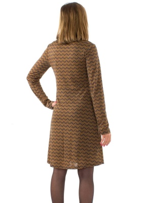 Rochie evazata cu modele etnice - Img 2