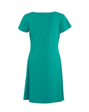 Rochie petrol cu insertii etnice - Img 2