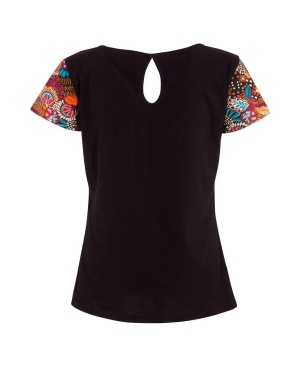 Tricou negru bumbac baba cool - Img 2