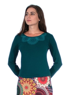 Bluza smarald bbc cu Mandale - Img 1