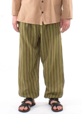 Pantaloni unisex bbc in dungi - Img 3