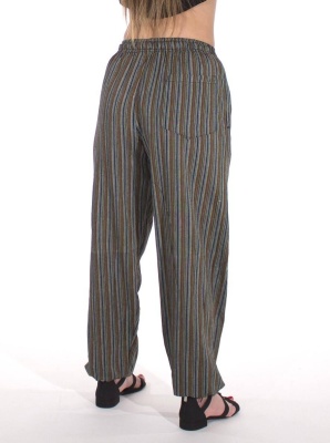 Pantaloni unisex dungi colorate - Img 2