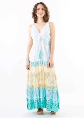 Rochie Hippie turquaz Model Maori - Img 1
