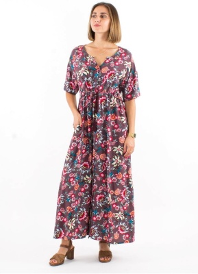 Rochie romantica print boem - Img 1